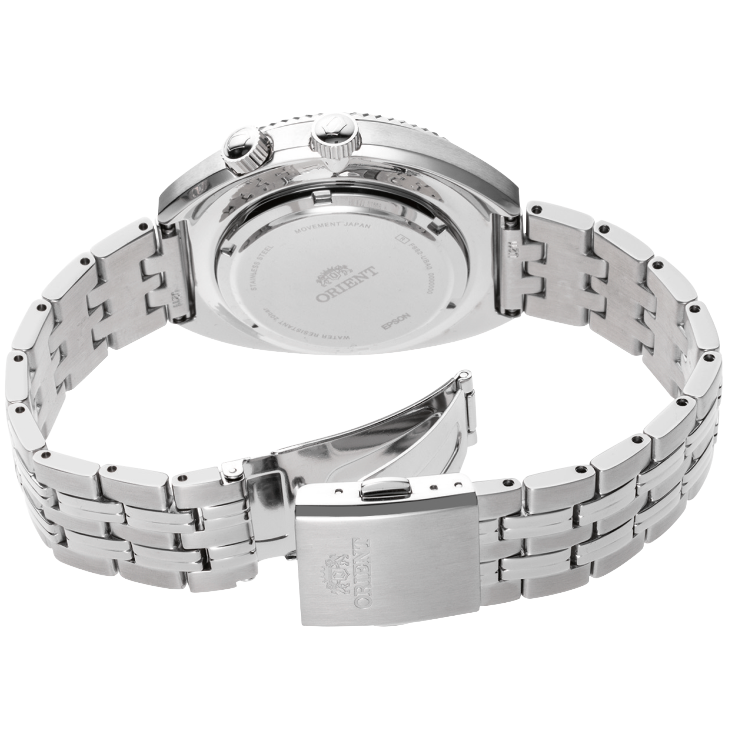 RA-AA0E05B-NEO Reloj Orient Neo Classic Sports Hombre Acero Negro