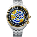 RA-AA0E08Y Reloj Orient World Map Hombre Acero Multicolor