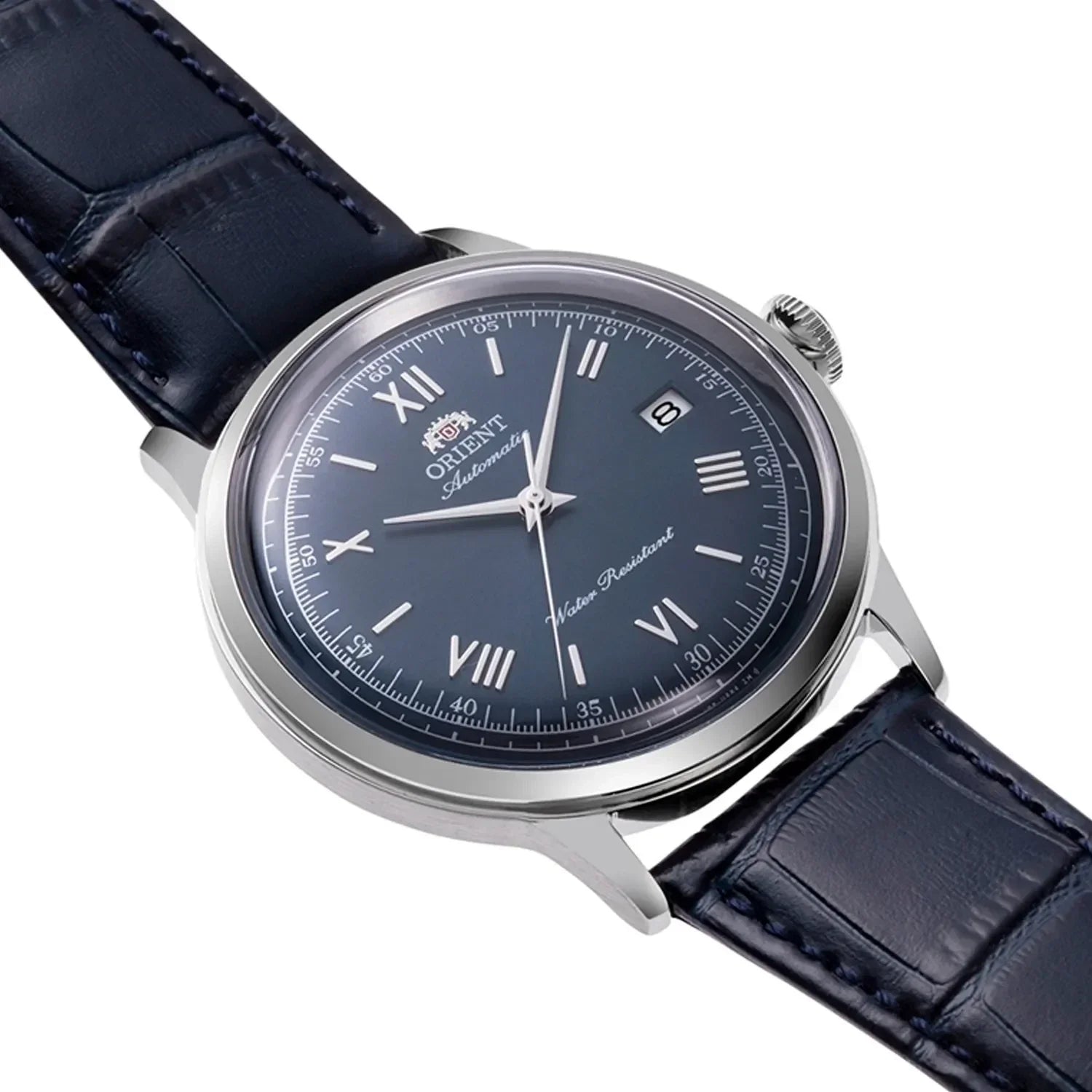 RA-AC0024L Reloj Orient Bambino Hombre Correa Cuero Azul