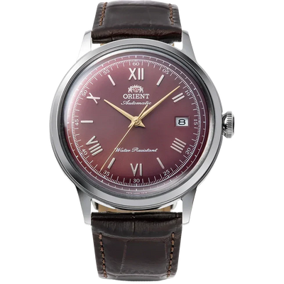 RA-AC0026R Reloj Orient Bambino de caballero correa de piel marrón