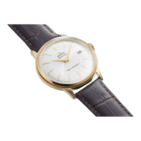 RA-AC0028S Reloj Orient Bambino de hombre correa de cuero - Cuero Marrón
