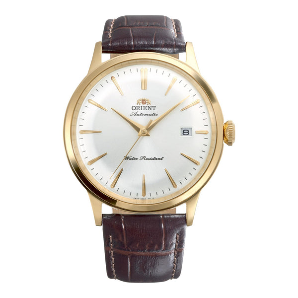 RA-AC0028S Reloj Orient Bambino de hombre correa de cuero - Cuero Marrón