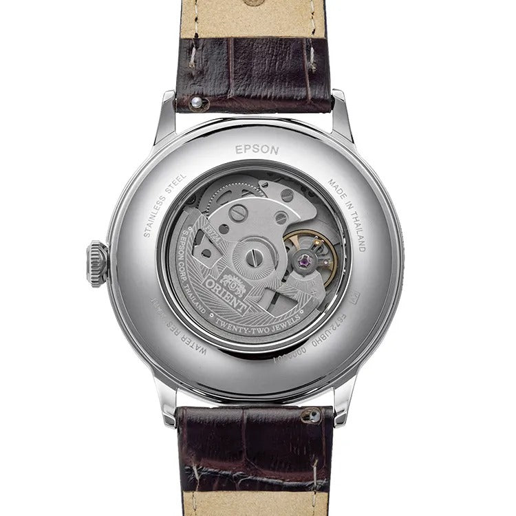 RA-AC0037R Reloj Orient Bambino automático de caballero correa de piel