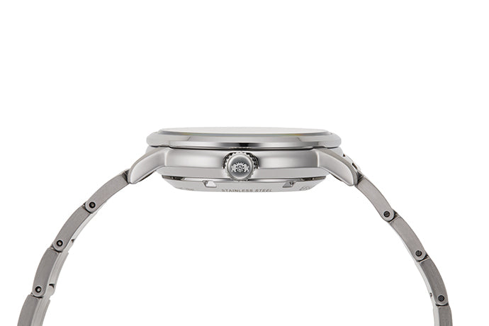 RA-AC0E02S Reloj Orient Contemporary Hombre Correa de Acero Esfera Blanca