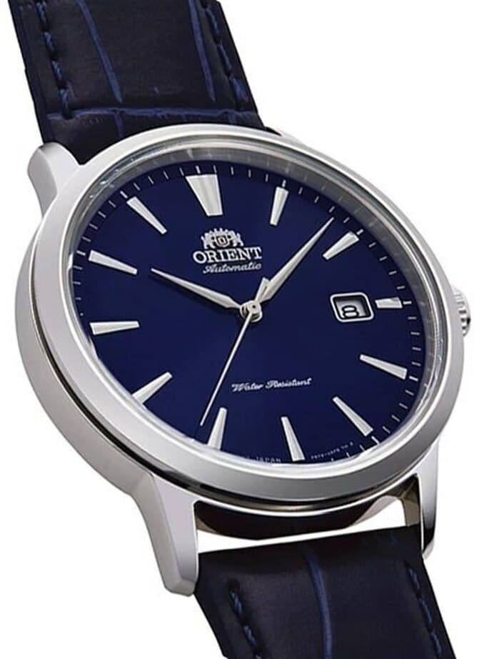 RA-AC0F06L10A Reloj Orient Symphony Hombre Automático Acero Cuero Azul