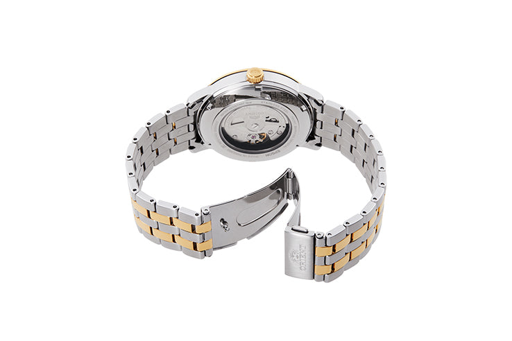RA-AC0F08G Reloj Orient Contemporary Hombre Acero Bicolor