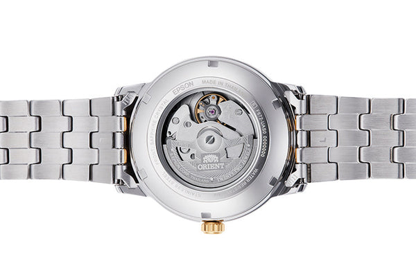 RA-AC0F08G Reloj Orient Contemporary Hombre Acero Bicolor