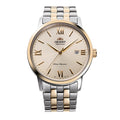 RA-AC0F08G Reloj Orient Contemporary Hombre Acero Bicolor