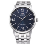 RA-AC0F09L10B Reloj Orient Symphony Hombre Correa de Acero Esfera Azul