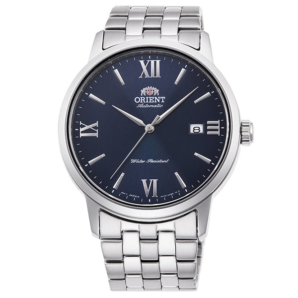 RA-AC0F09L10B Reloj Orient Symphony Hombre Correa de Acero Esfera Azul