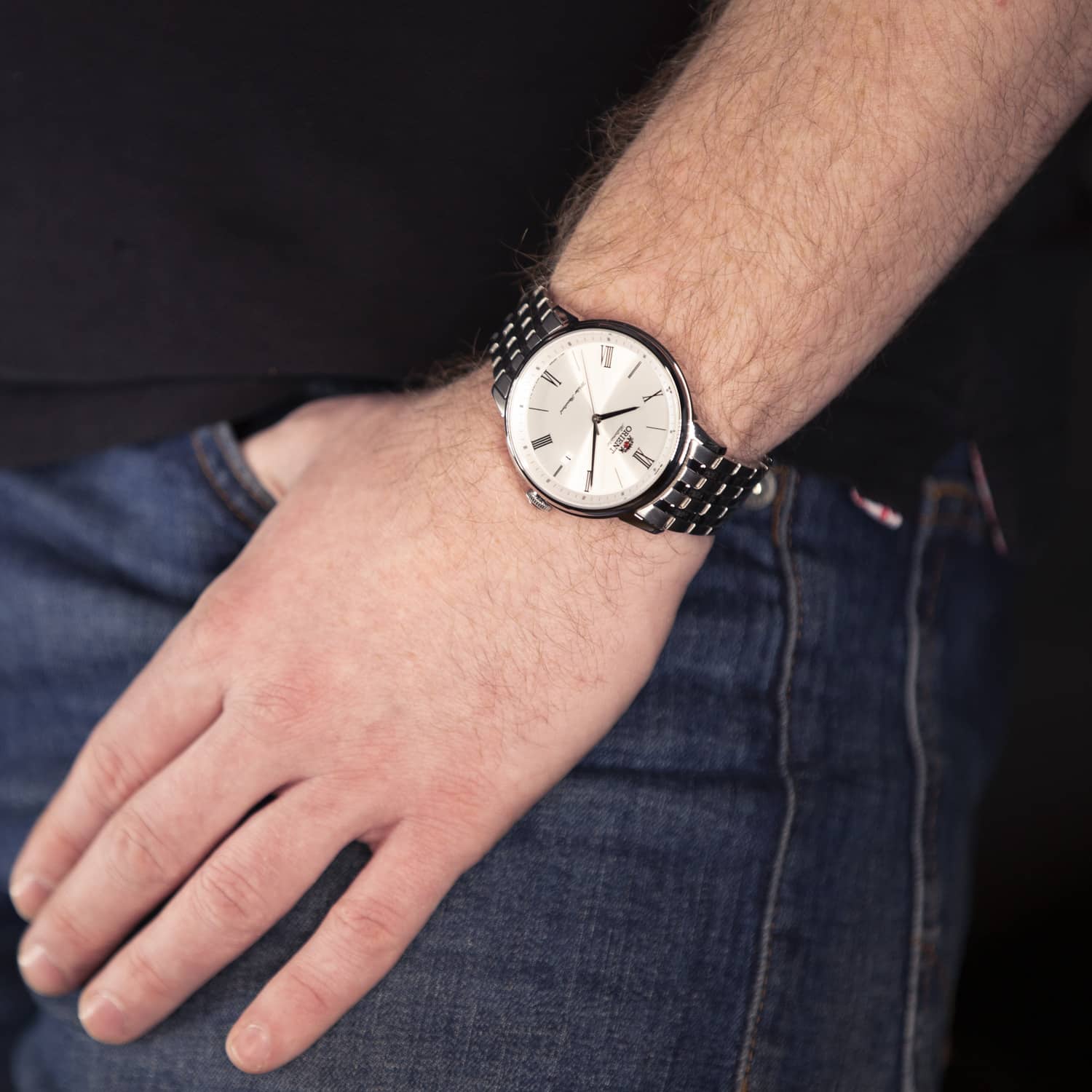 RA-AC0J04S Reloj Orient Automatic Hombre Acero Plateado