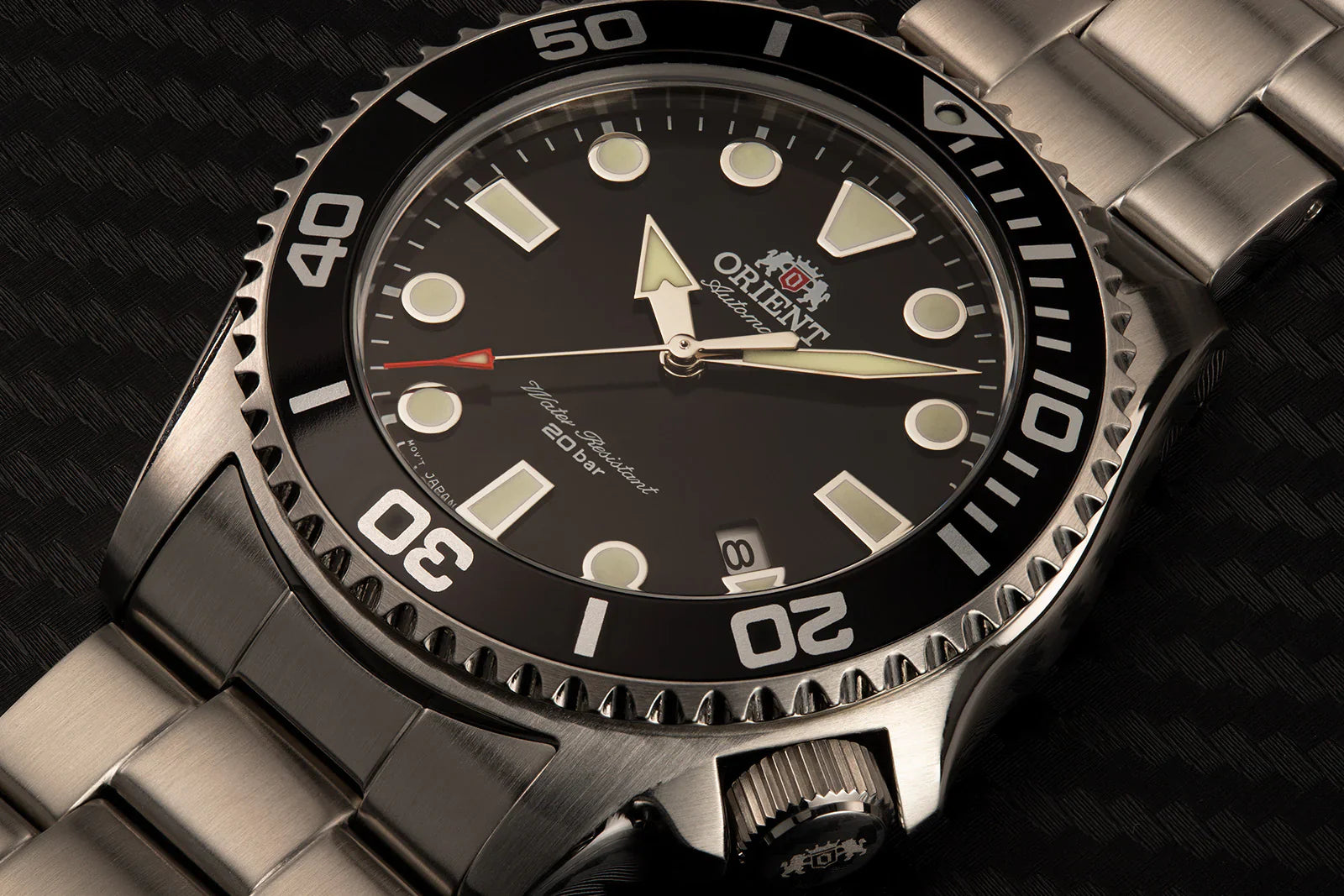 RA-AC0K01B Reloj Orient Diver Hombre Correa Acero Inoxidable