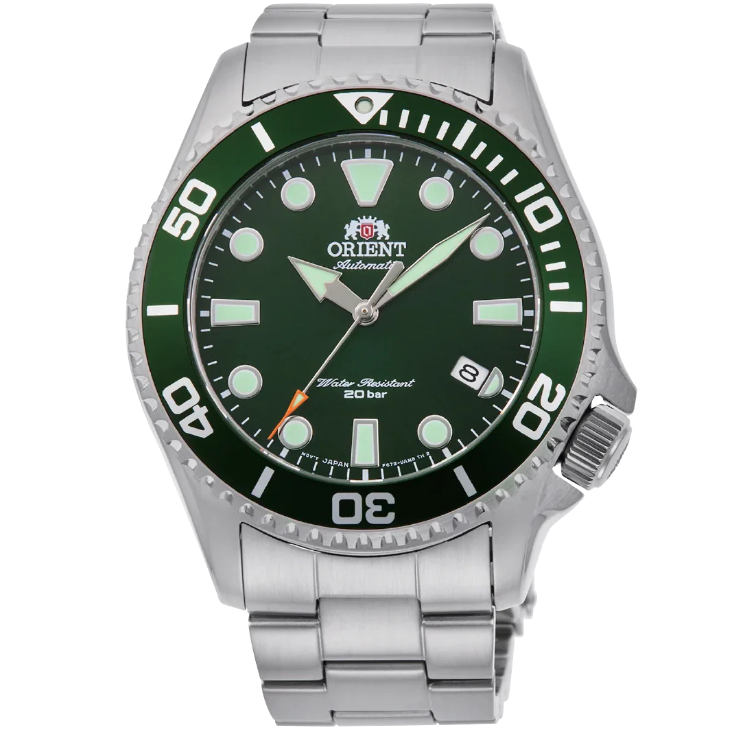 RA-AC0K02E Reloj Orient Kamasu Hombre Brazalete de Acero