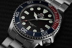 RA-AC0K03L Reloj Orient Triton Hombre Correa Acero Azul Rojo