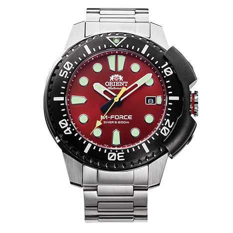 RA-AC0L02R-M Reloj Orient M-Force Hombre Correa de Acero