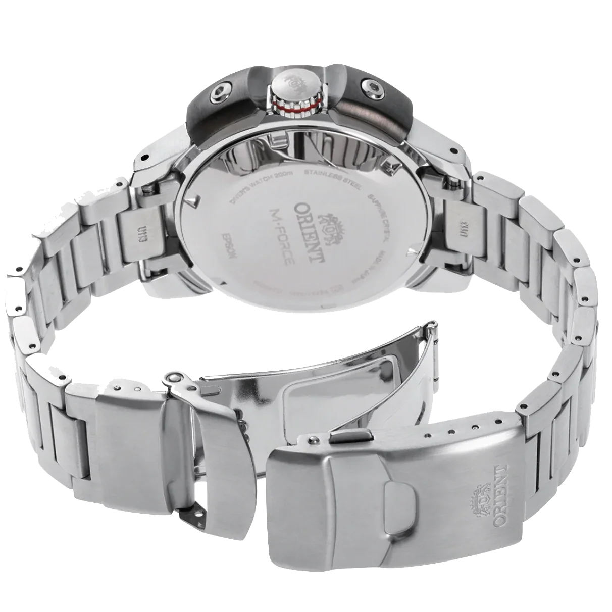RA-AC0L08Y Reloj Orient M-Force Hombre Pulsera Acero Esfera