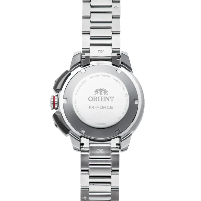 RA-AC0L08Y Reloj Orient M-Force Hombre Pulsera Acero Esfera