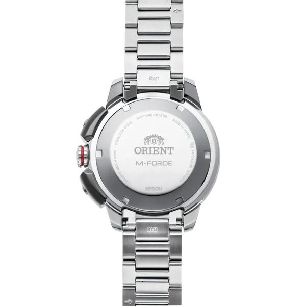 RA-AC0L08Y Reloj Orient M-Force Hombre Pulsera Acero Esfera