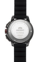 RA-AC0L09R Reloj Orient M-Force Hombre Correa Caucho Negro