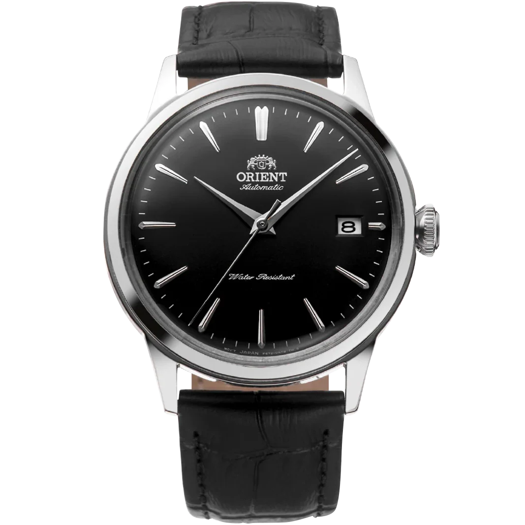 RA-AC0M02B Orient Bambino de caballero pulsera de cuero