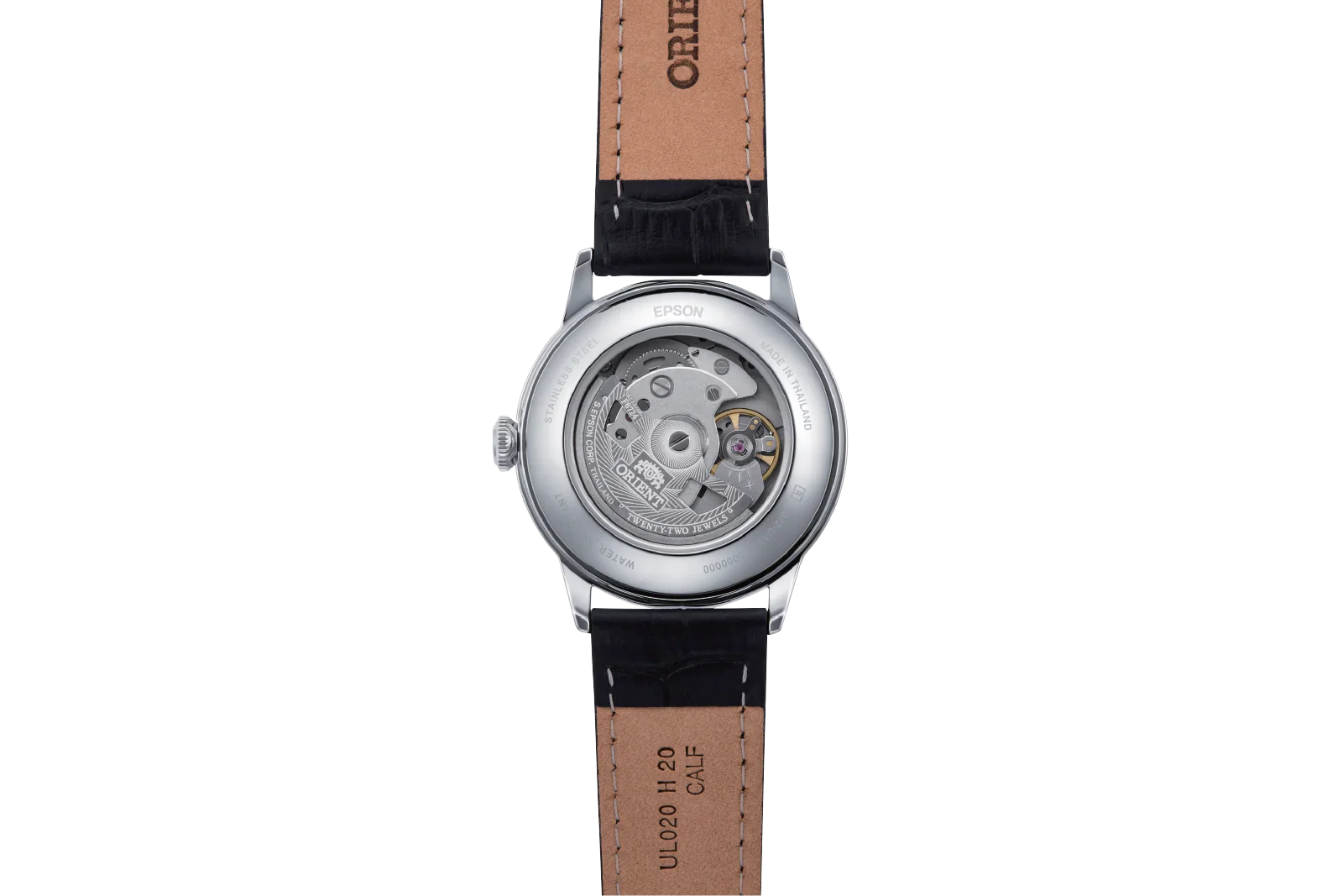RA-AC0M03S Orient Bambino de caballero pulsera de piel