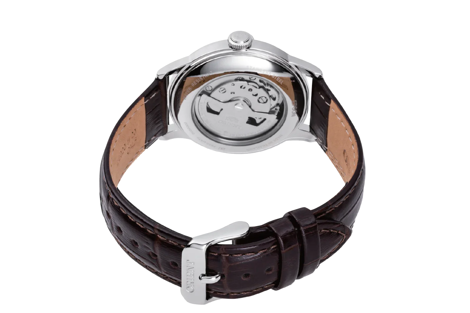 RA-AC0M04Y Orient Bambino de caballero pulsera de cuero