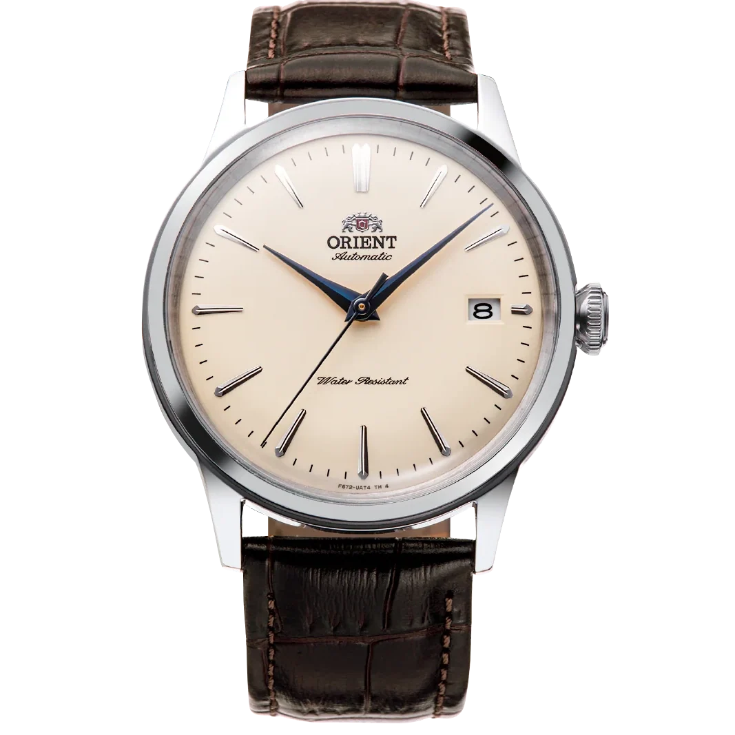 RA-AC0M04Y Orient Bambino de caballero pulsera de cuero