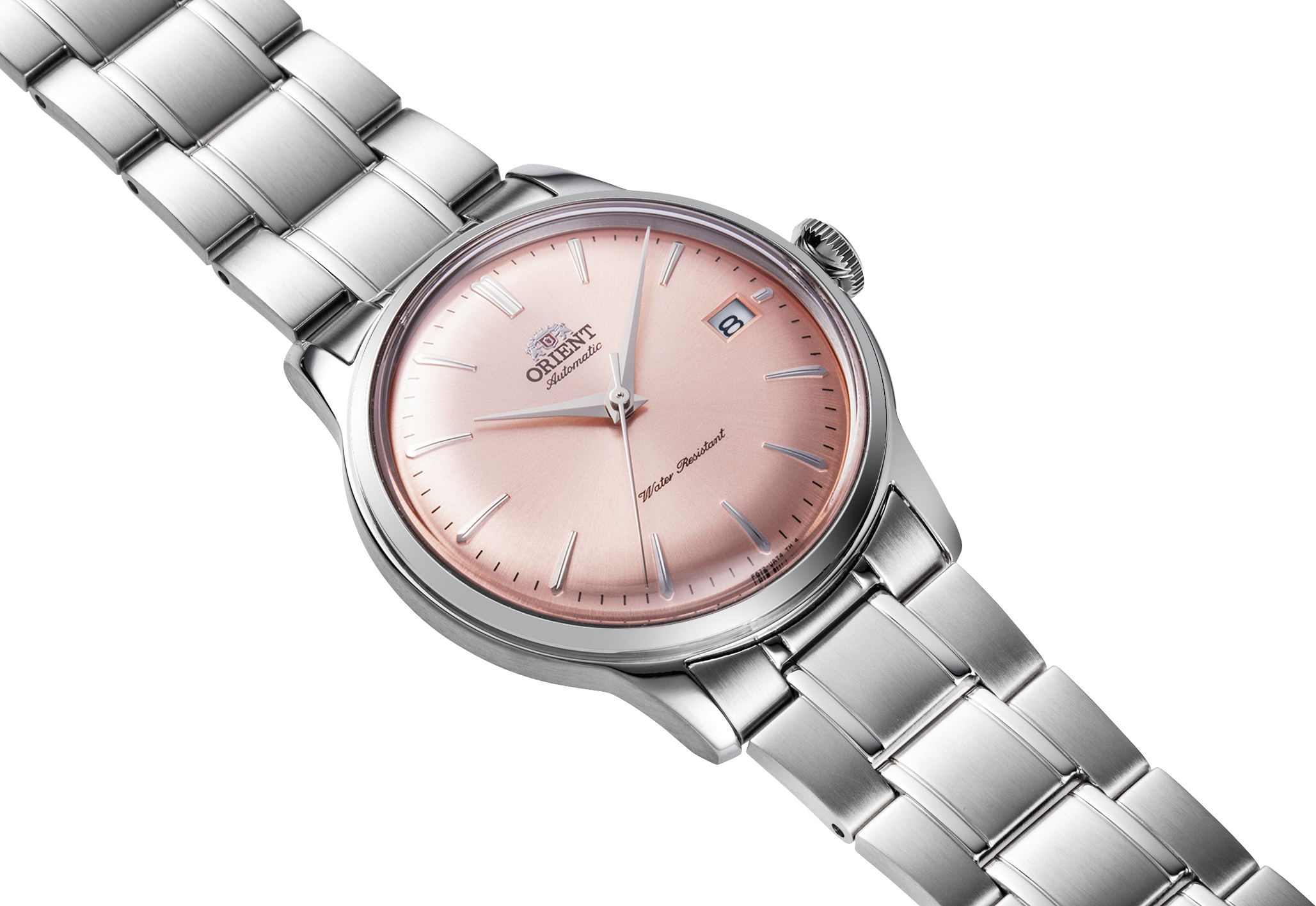 RA-AC0M11Y Reloj Orient Bambino Hombre Acero Rosa Salmón