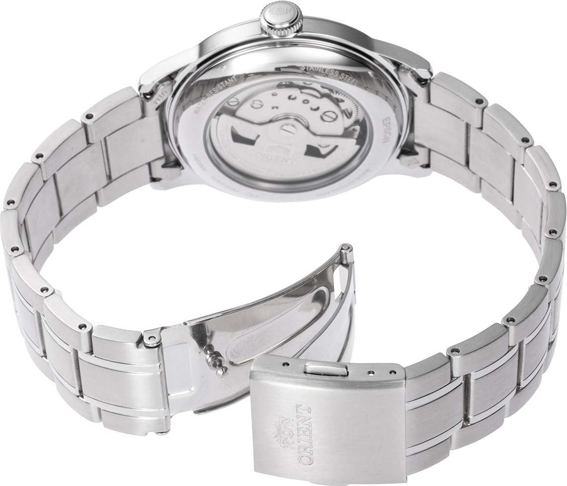 RA-AC0M11Y Reloj Orient Bambino Hombre Acero Rosa Salmón