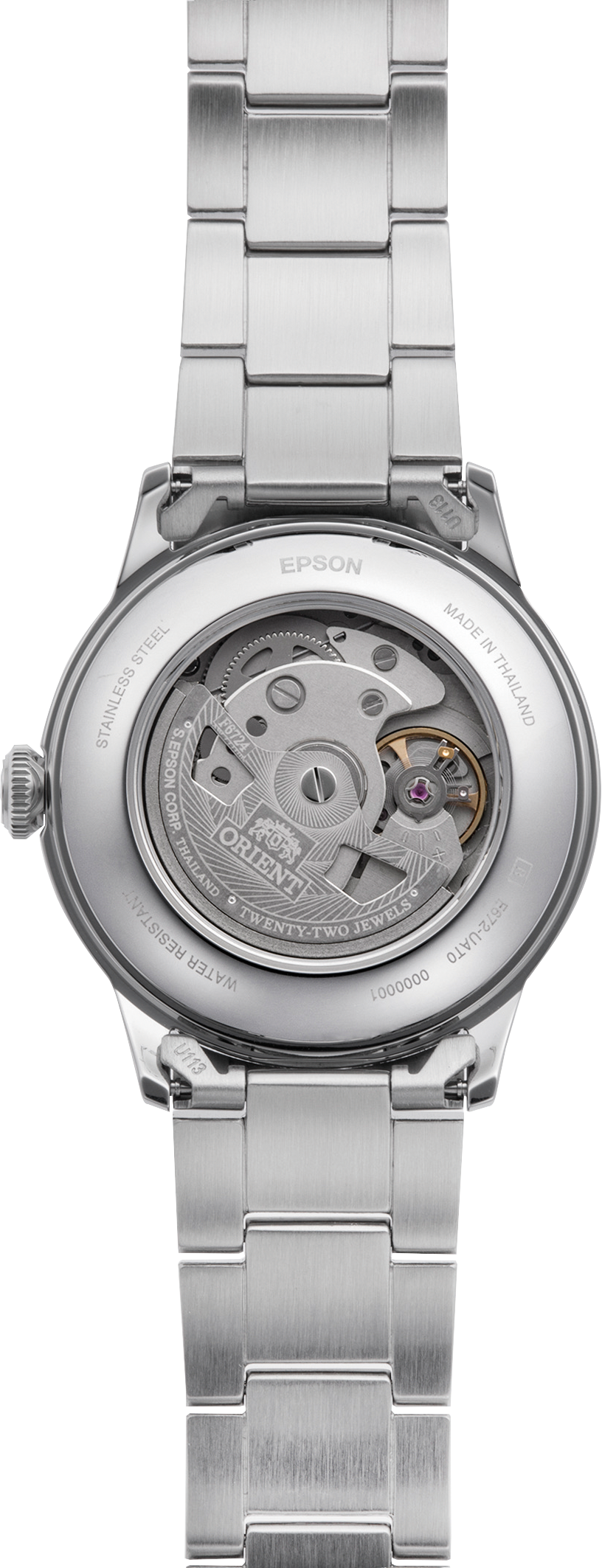 RA-AC0M11Y Reloj Orient Bambino Hombre Acero Rosa Salmón