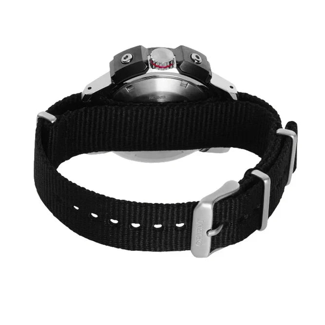 RA-AC0N03E-M Reloj Orient M-Force Hombre Acero Tela Verde Oliva