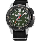 RA-AC0N03E-M Reloj Orient M-Force Hombre Acero Tela Verde Oliva