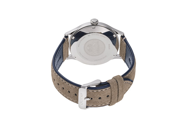 RA-AC0P02L Reloj Orient Contemporary Hombre Correa Cuero Esfera Azul