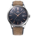 RA-AC0P02L Reloj Orient Contemporary Hombre Correa Cuero Esfera Azul