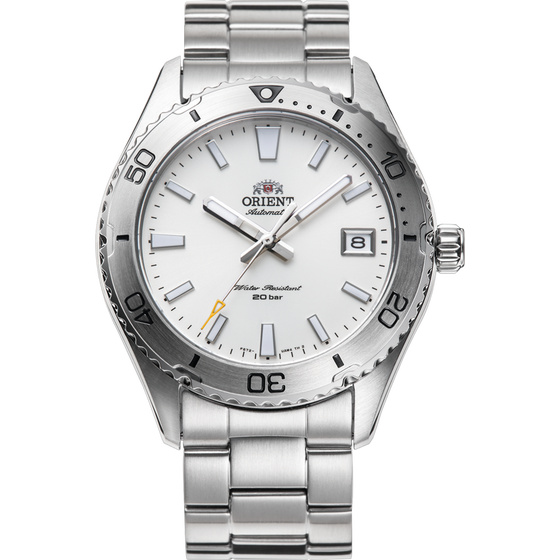RA-AC0Q03S Orient Mako de caballero pulsera de metal