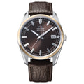 RA-AC0R03Y Reloj Orient Stretto Date de hombre banda de piel