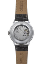 RA-AK0704N Reloj Orient Bambino Hombre Correa Cuero Negro