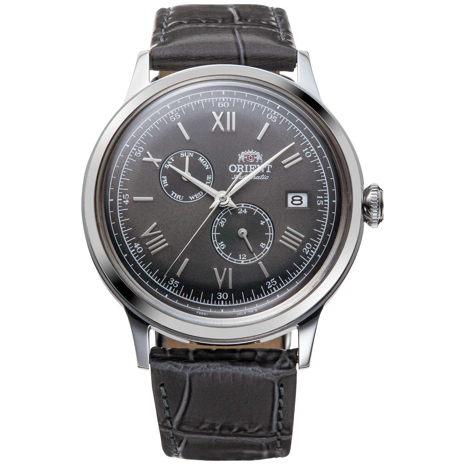 RA-AK0704N Reloj Orient Bambino Hombre Correa Cuero Negro