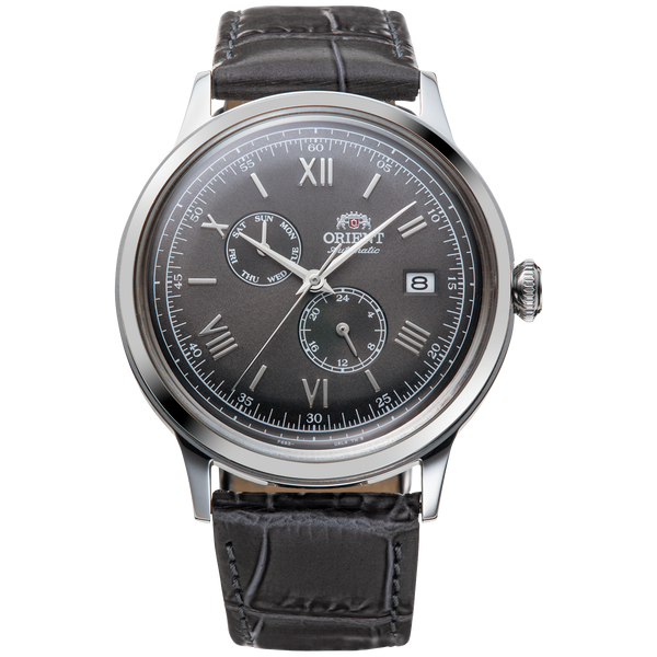 RA-AK0704N Reloj Orient Bambino Hombre Correa Cuero Negro