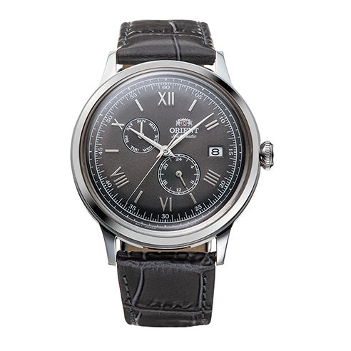 RA-AK0704N Reloj Orient Bambino Hombre Correa Cuero Negro