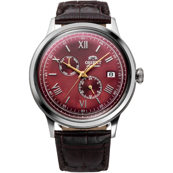 Reloj RA-AK0705R Orient Bambino de caballero pulsera de piel 40 mm — original con garantía, La Relojería GT