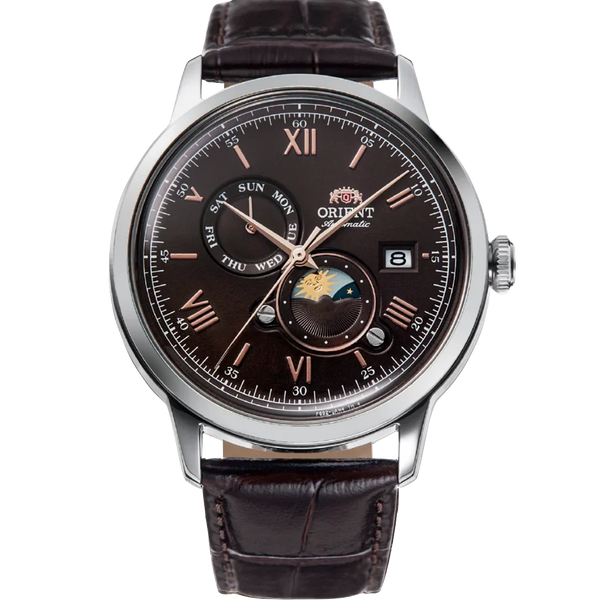 RA-AK0804Y Orient Bambino de caballero correa de piel