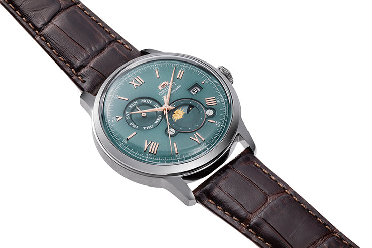 RA-AK0805E Reloj Orient Classic Bambino de hombre pulsera de cuero