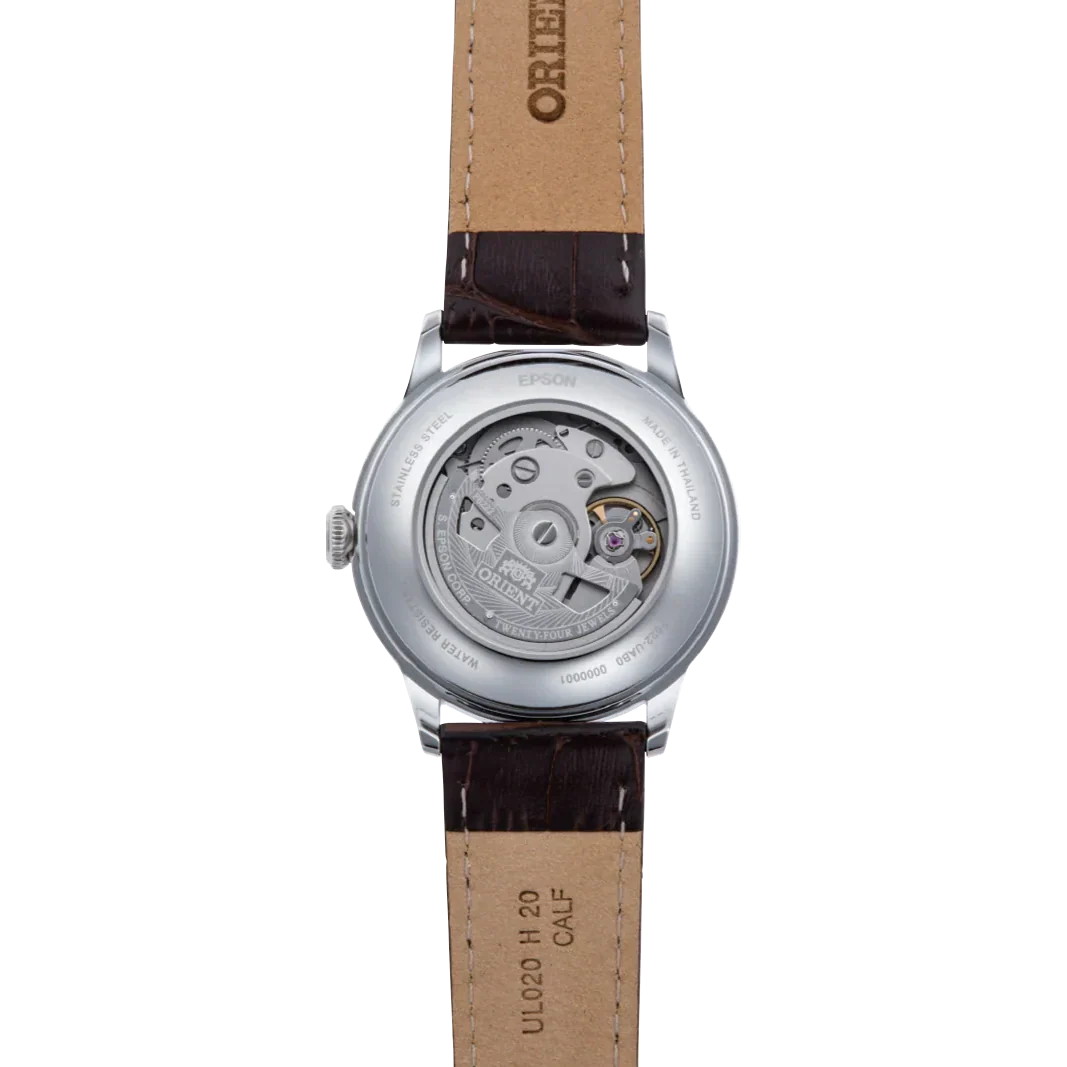 RA-AP0105Y Reloj Orient Bambino de hombre pulsera de piel