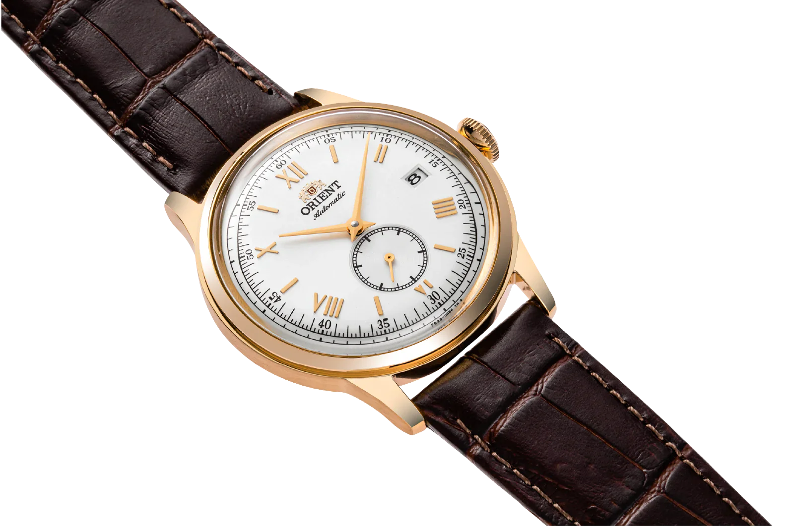 RA-AP0106S Orient Bambino de caballero pulsera de cuero