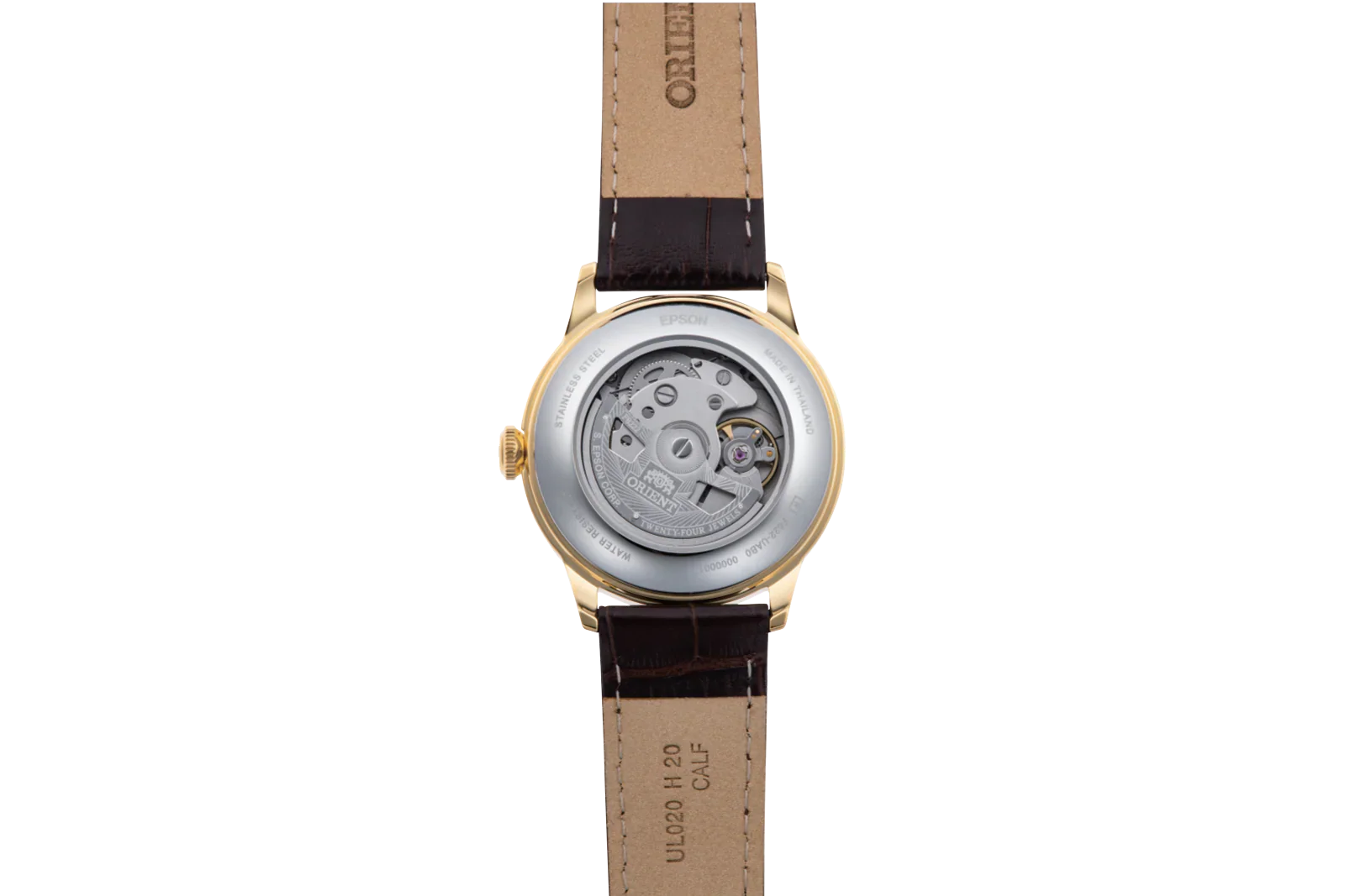 RA-AP0106S Orient Bambino de caballero pulsera de cuero