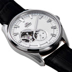 RA-AR0004S Reloj Orient Semi Skeleton de hombre correa de metal