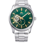 RA-AR0008E Reloj Semi Skeleton Orient de hombre correa de metal