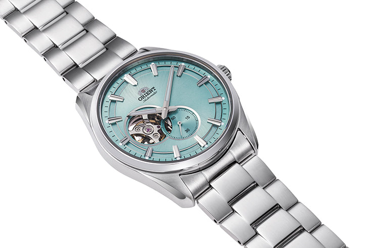 RA-AR0009L Reloj Orient Semi Skeleton de hombre correa de metal