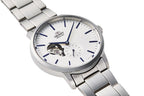 RA-AR0102 Reloj Orient Contemporary Automático Open Heart Hombre Acero